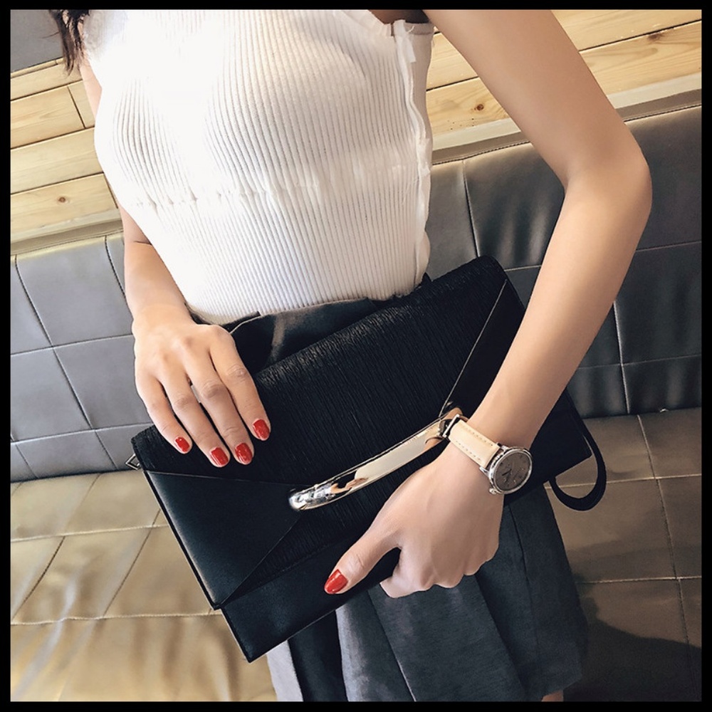 NEW MIA Envelope Clutch Messenger - Picture 4 of 7
